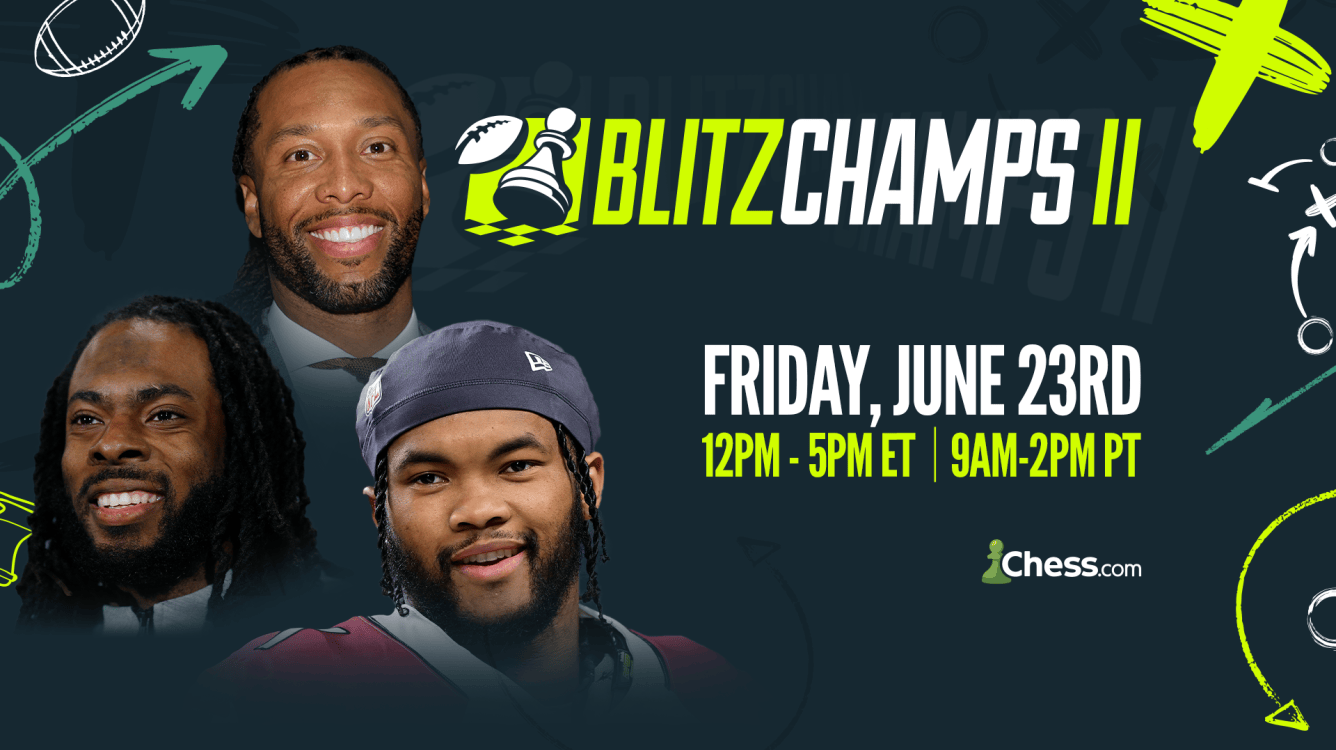 Who Is The NFL's Best Chess Player? Stars Line-Up For BlitzChamps II  Tournament 