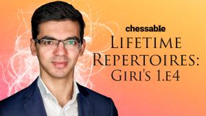 Play 1.e4 Like A Super Grandmaster With Anish Giri's New Chessable Course