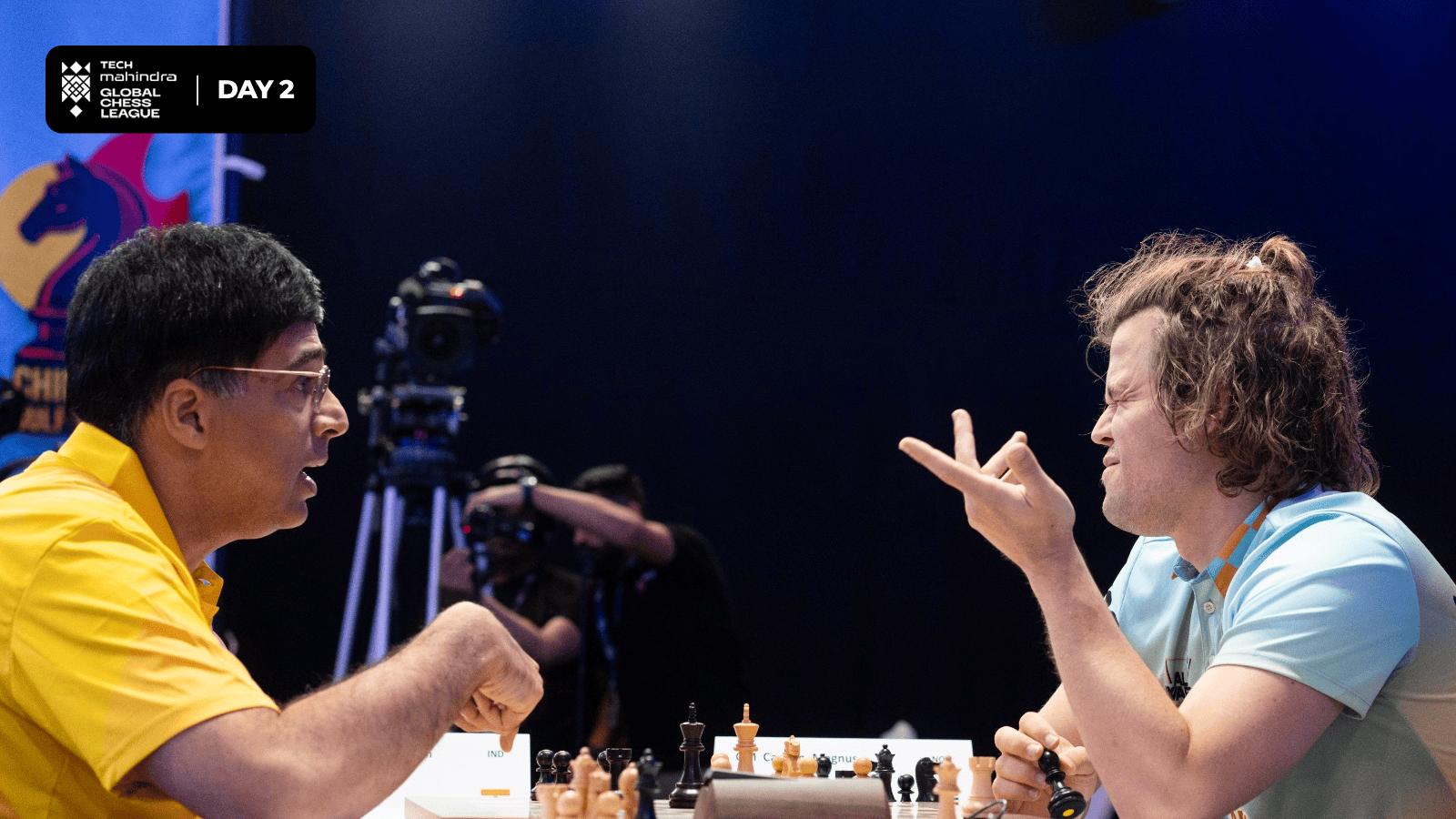 GCL Day 7: Carlsen wins an exquisite endgame against Anand