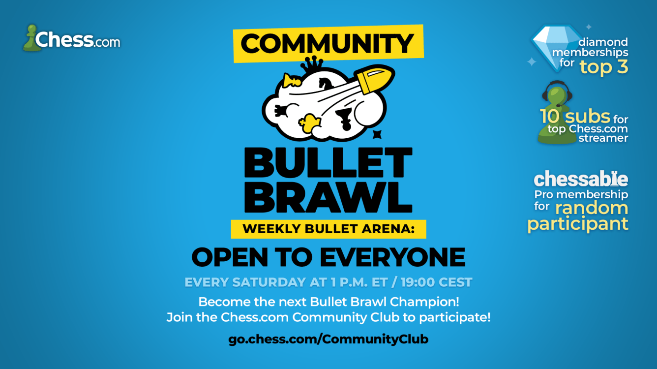 Community Bullet Brawl do Chess.com