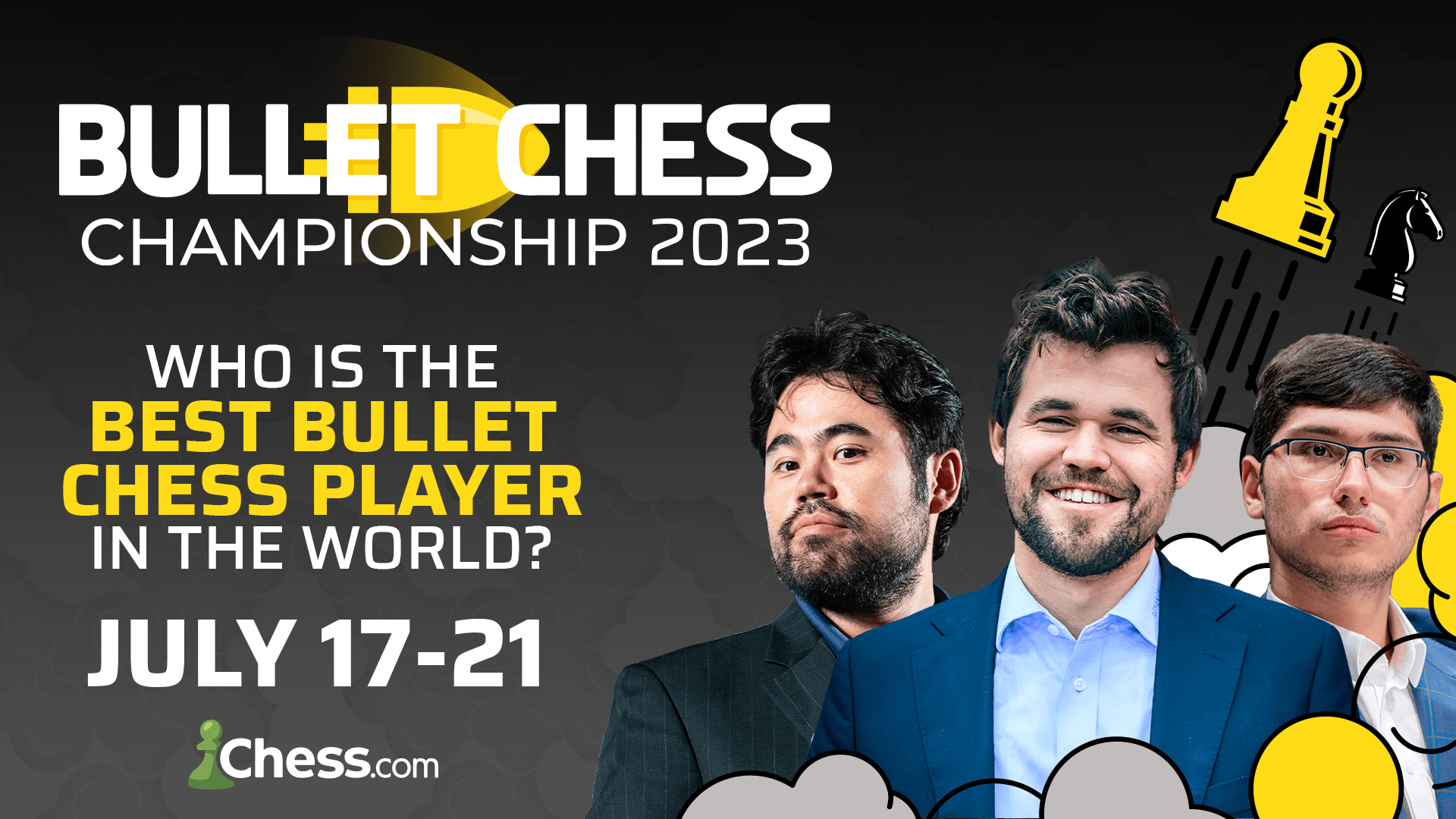 2023 Bullet Chess Championship, Day 3 Results: Alireza defeats