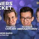Carlsen, Caruana Clinch Matches With Game To Spare; Abdusattorov Beats So On Demand