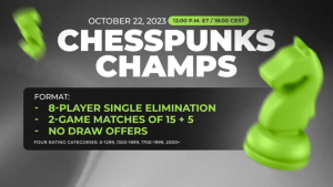 Chess.com Supports First ChessPunks Champs Tournament For Adult Improvers