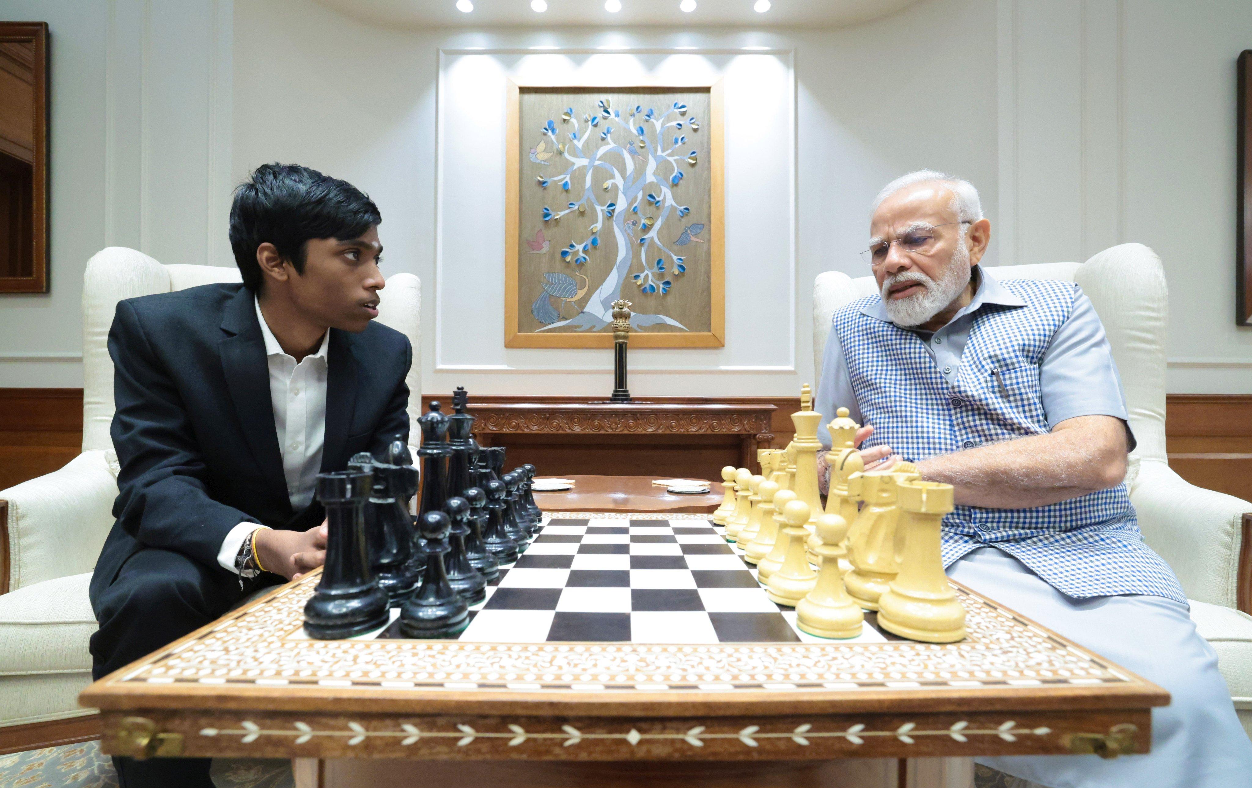 Chess Grandmaster, Rameshbabu Praggnanandhaa