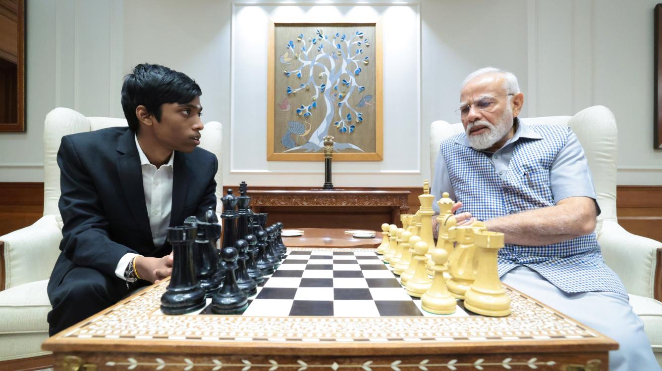 PM Modi meets chess prodigy Rameshbabu Praggnanandhaa: You personify  passion and perseverance