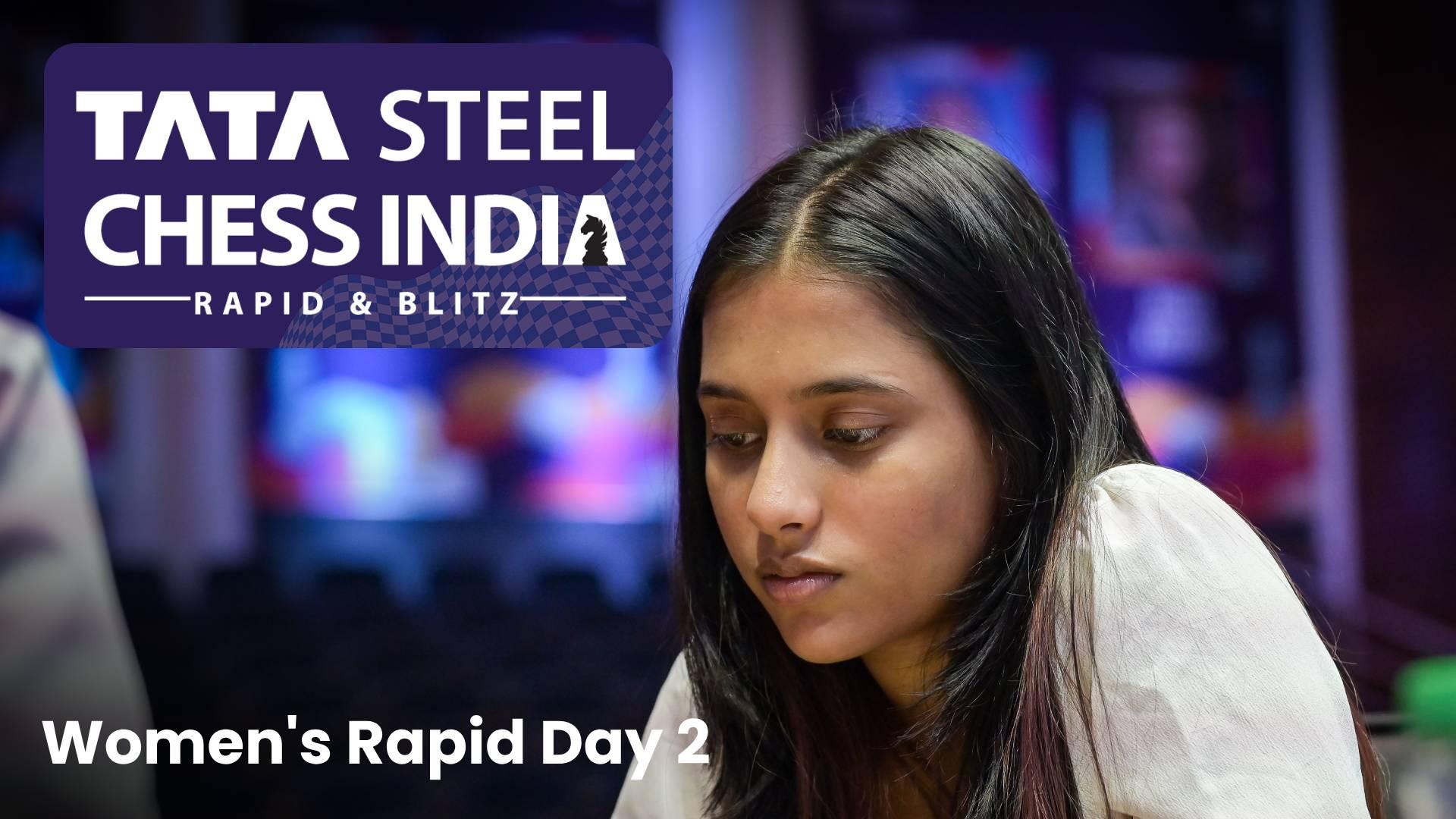 Tata Steel Chess India Women's Rapid: Divya Deshmukh Triumphs