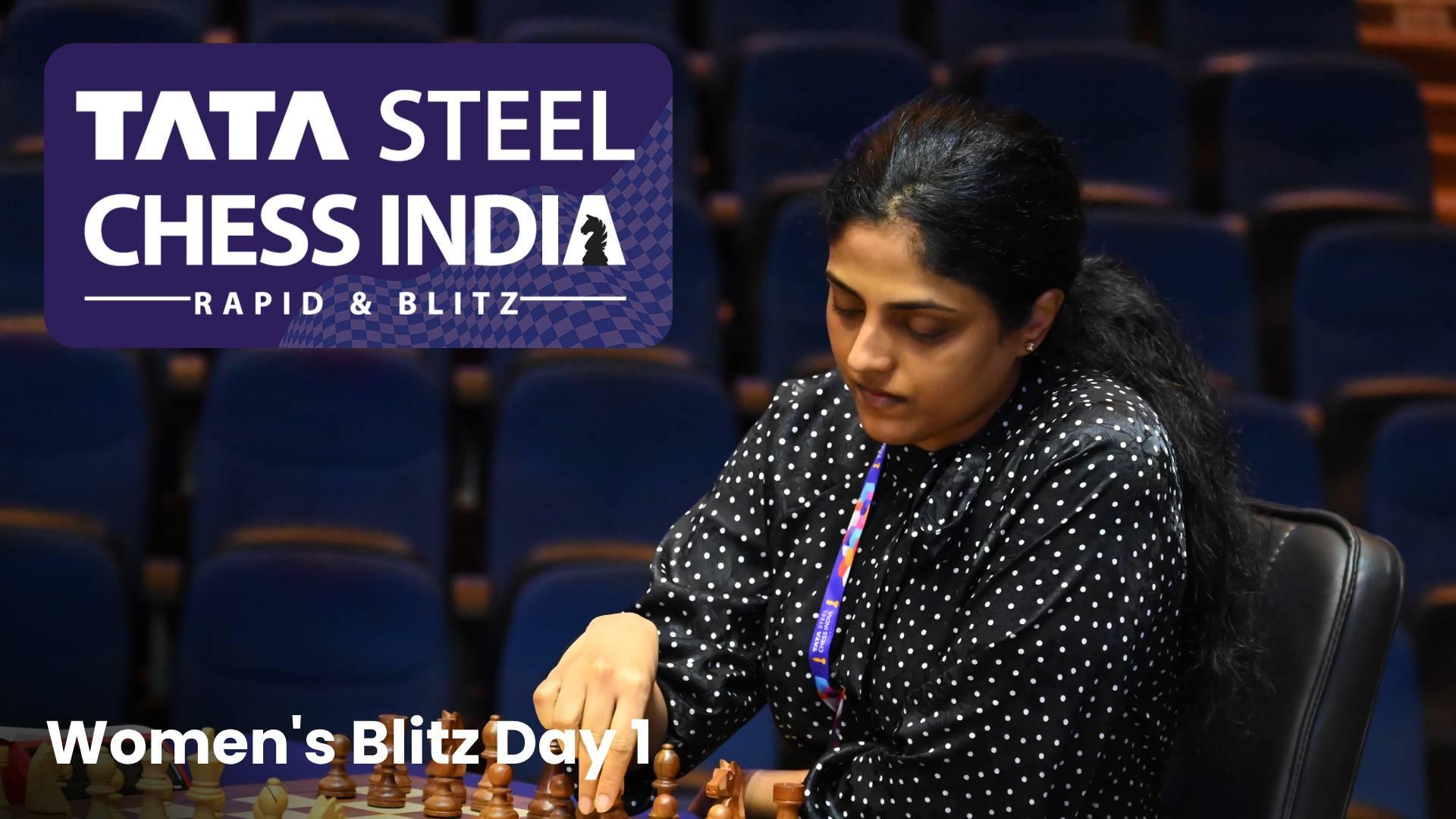 Wenjun Ju conquers Tata Steel India 2023 Women Blitz, Humpy second