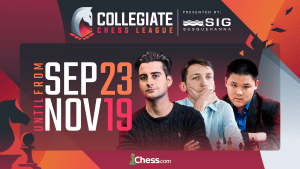 Major Boost For Collegiate Chess League As SIG Signs For New Season