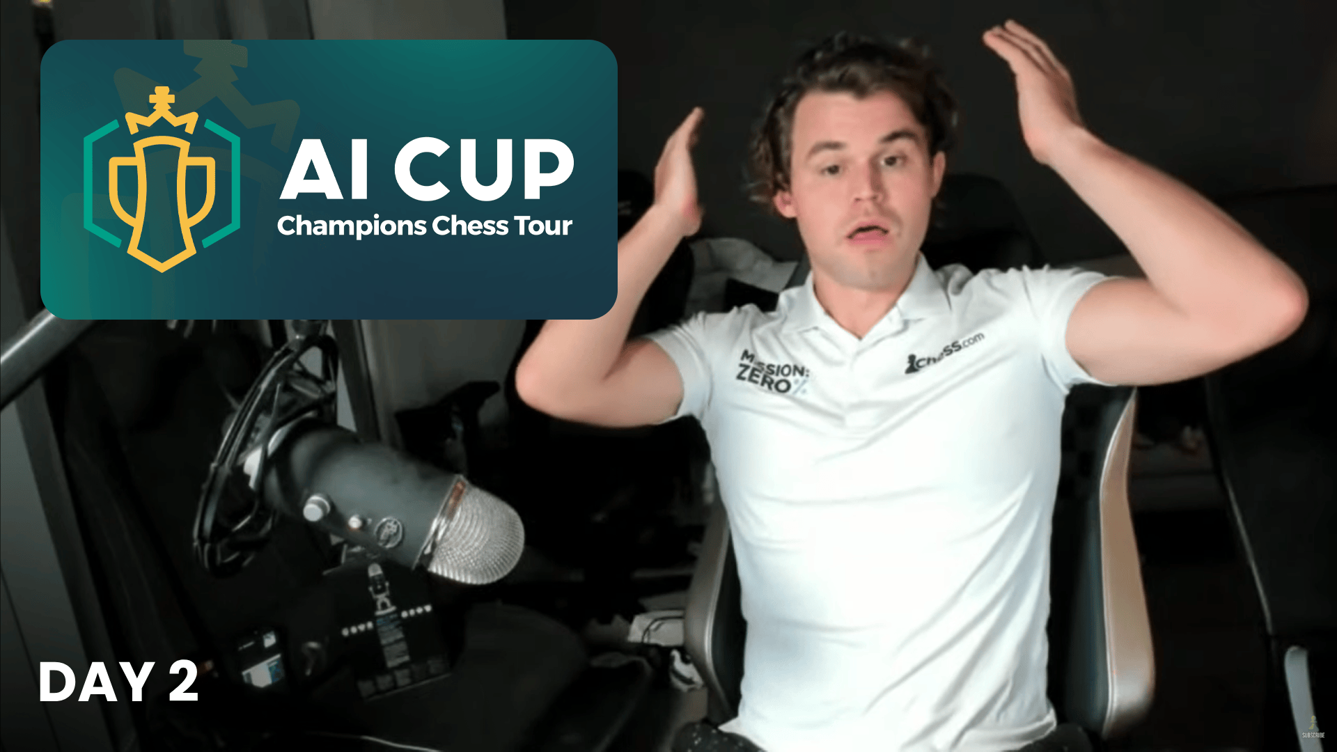 Magnus CARLSEN x Maxime Vachier-Lagrave / GRANDE FINAL do Champions Chess  Tour - AI CUP 2023 - chesscompt on Twitch