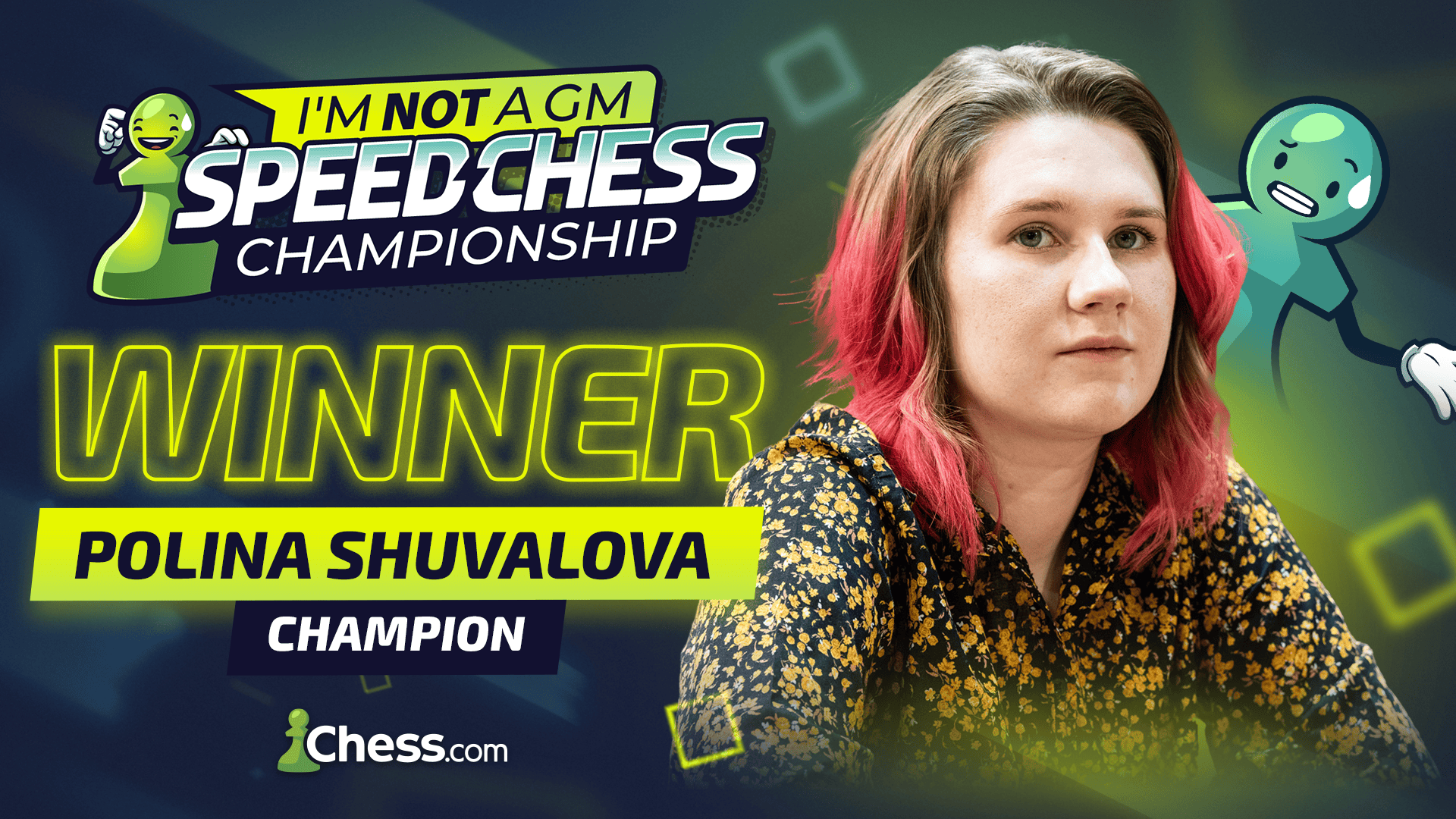 Shuvalova Wins 2023 IMSCC After Cinematic Pawn Race 