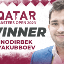 Yakubboev Wins Qatar Masters After Heartbreaking Blunder By Arjun