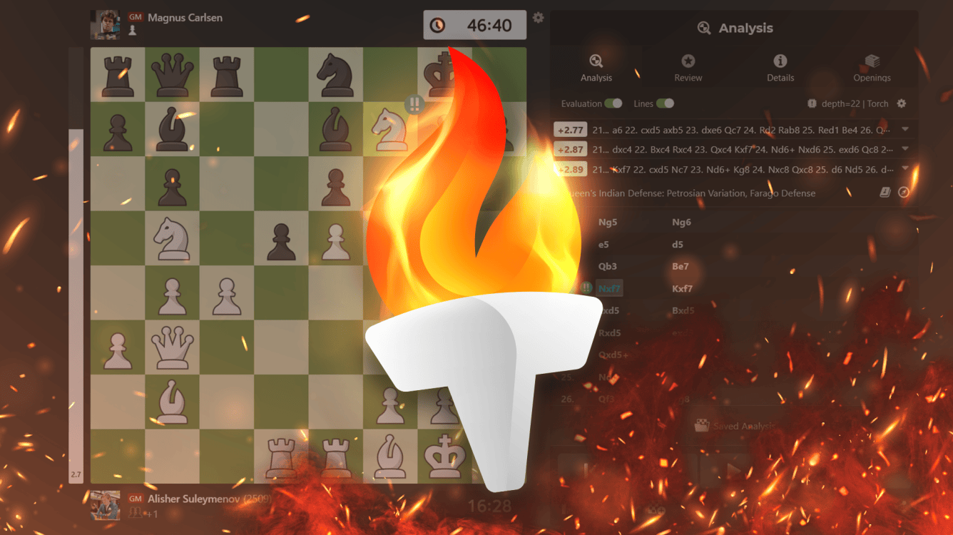 Analizlerinizi Meşaleyle Aydınlatın - En İyi Analiz Motorlarından Torch Chess.com'da