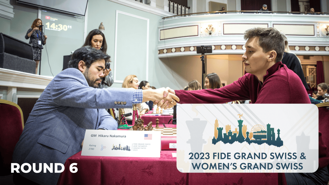 FIDE Grand Swiss 2023: Nakamura Holds Co-leader Esipenko, 5