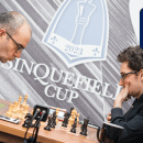 Dominguez Presses vs. Caruana In Accurate Opening Round