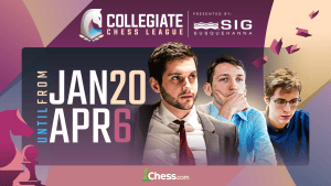 Registrations Open For The Collegiate Chess League Spring 2024 Season