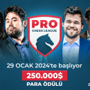 Pro Chess League 2024: Takımlar bugüne kadarki en yüksek para ödülü için oynayacak