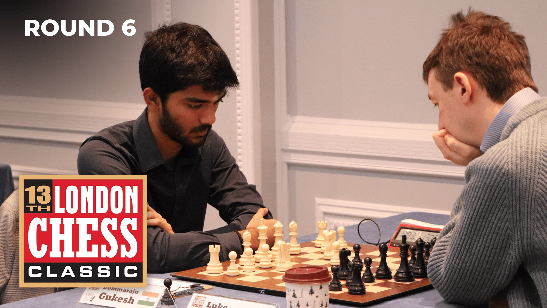 Mateusz Bartel defeats Hans Niemann in round 7 of the London Chess