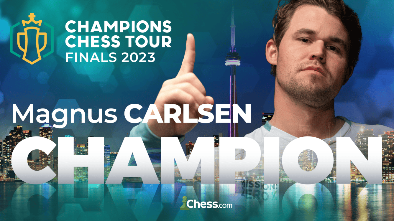 ¡Magnus Carlsen ganó el Champions Chess Tour por tercera vez!