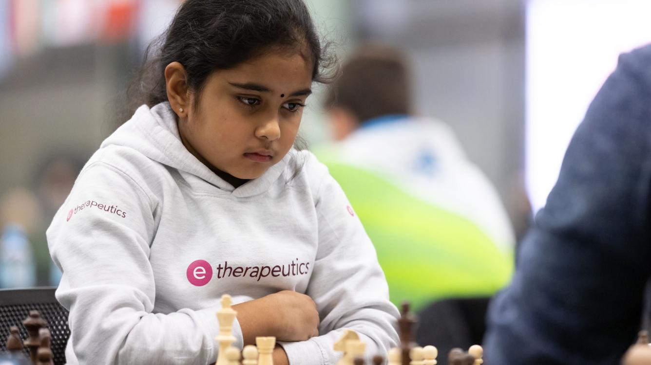 8-летняя девочка - чемпионка Европы по блицу