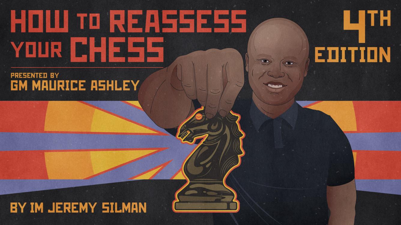 Maurice Ashley präsentiert 'How To Reassess Your Chess' auf Chessable