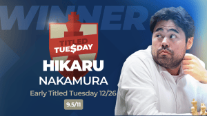 Nakamura Ends 2023 With Another Win