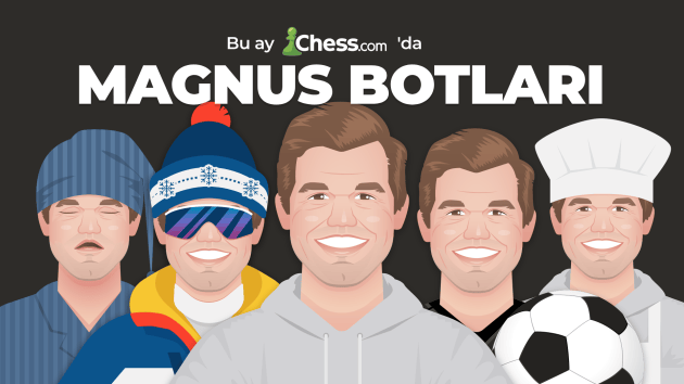 Magnus Carlsen botlarına Karşı Satranç Oynayın