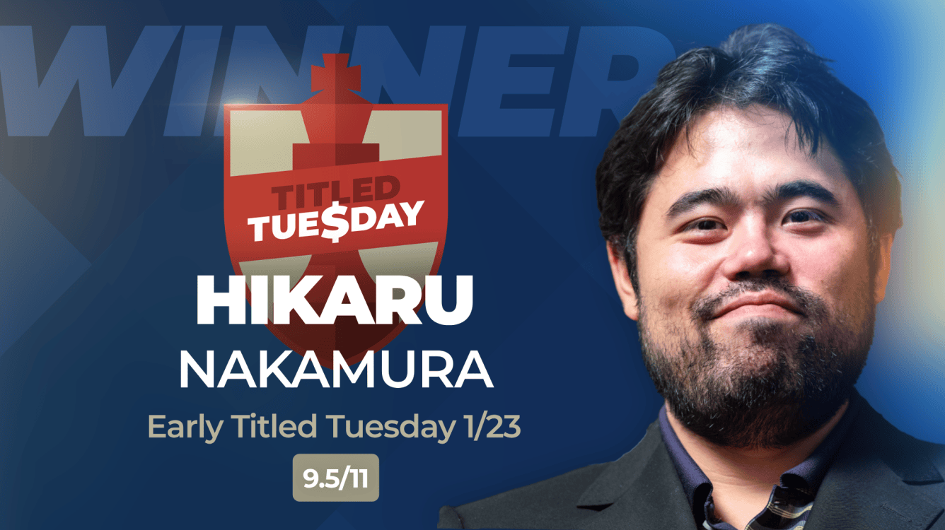 Nakamura Continues Cup Lead With Another Tuesday Win