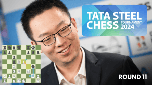 Abdusattorov Sole Leader At Tata Steel Masters; Wei Yi Wins Brilliancy's Thumbnail