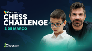 "Messi do xadrez" enfrentará bicampeão brasileiro, GM Krikor Mekhitarian, no Gaudium Chess Challenge