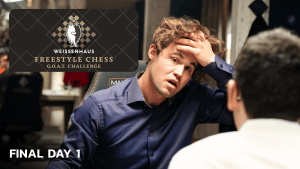 Pertandingan Puncak: Carlsen vs. Caruana Berakhir Remis di Final Hari Pertama