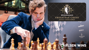 Carlsen Beats Caruana To Win Freestyle Chess G.O.A.T. Challenge's Thumbnail