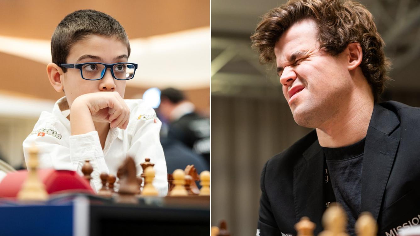 10-jähriger Fausti Oro geht nach Sieg gegen Magnus Carlsen auf Chess.com viral