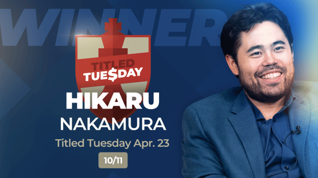 Nakamura Locks Down 6th Titled Tuesday Sweep