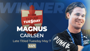 Carlsen Wins Final Clash To Take Tuesday From Nakamura's Thumbnail