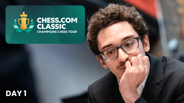 Caruana Wins In Final Round To Take Sole 1st In Chess.com Classic Play-in