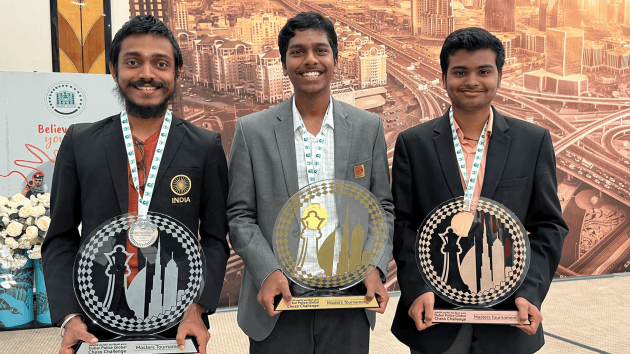 Pranav Tops All-Indian Podium Ahead of Ivanchuk, Niemann At New Dubai Tournament
