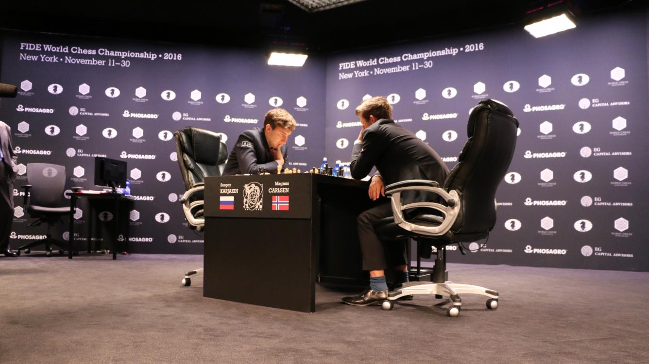Karjakin And Carlsen Take Half Day With Short Draw In Game 6
