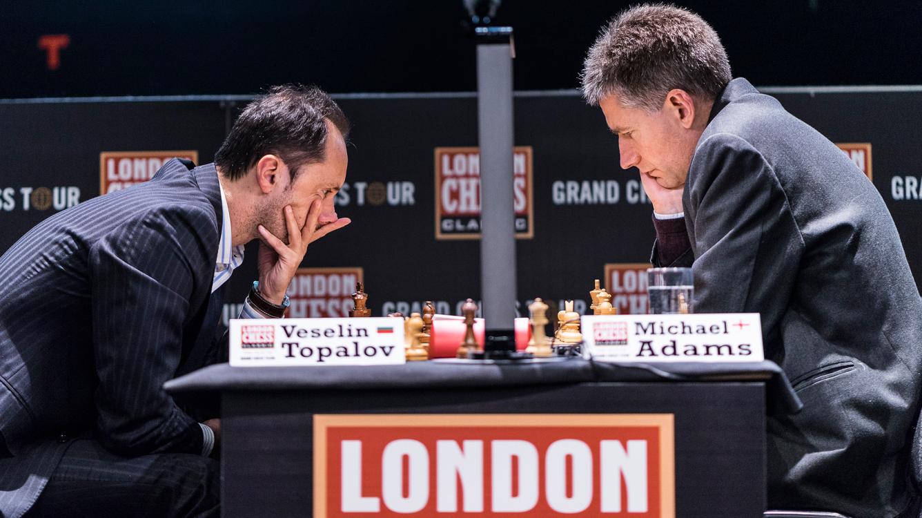 Adams Takes Down Topalov; Kramnik 'Superhuman'