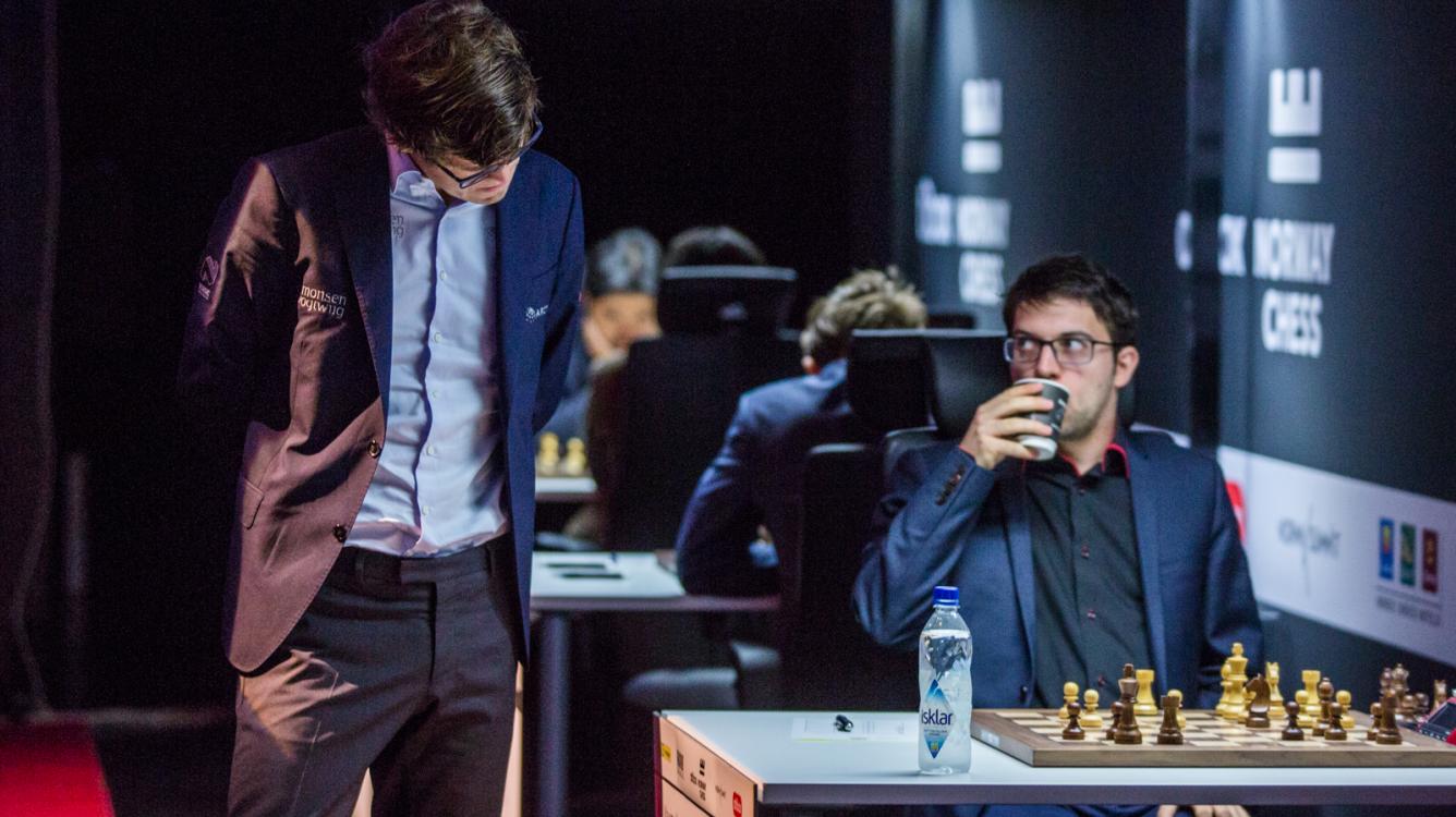 Carlsen, MVL Vencem 1ª Partida no Norway Chess