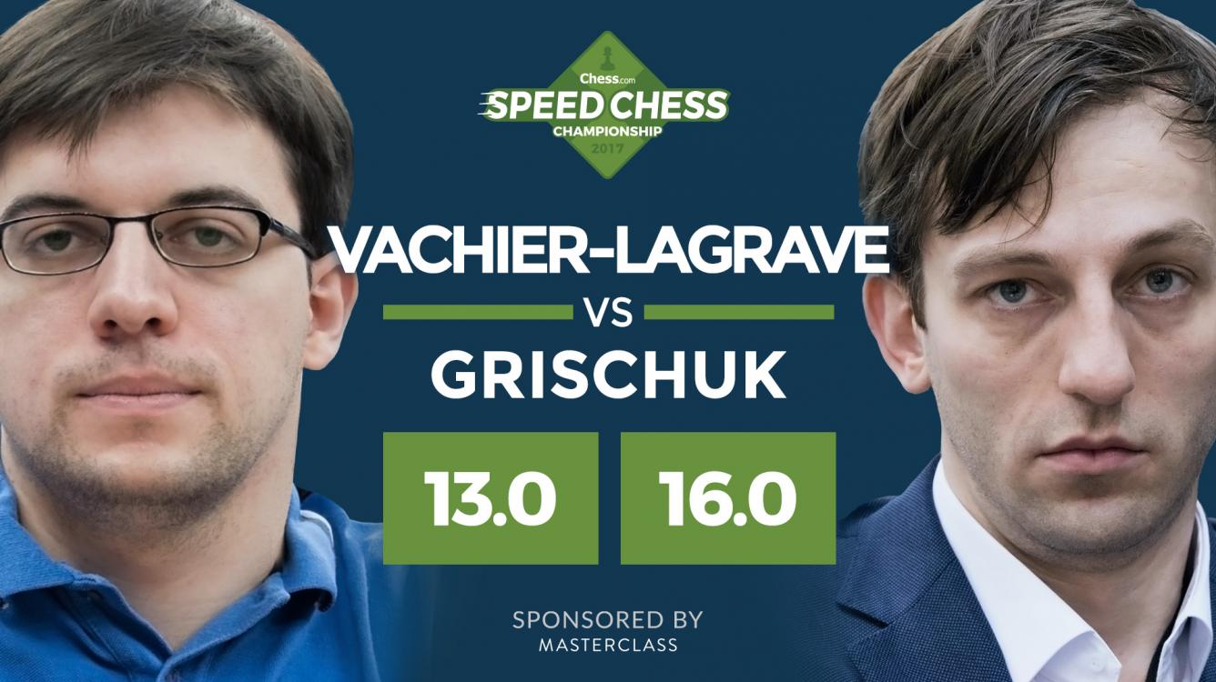 Grischuk Knocks Out MVL In 1st Speed Chess Upset