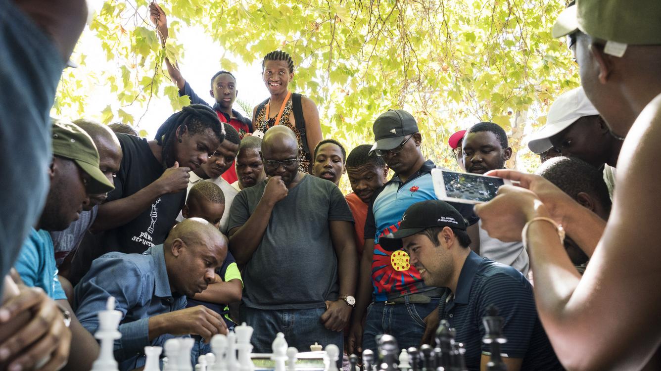 Nakamura Visits South African Chess Events