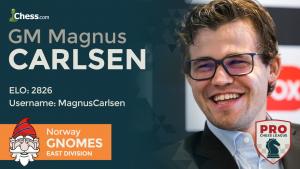 Carlsen Perfect In PRO Chess League Round 1's Thumbnail