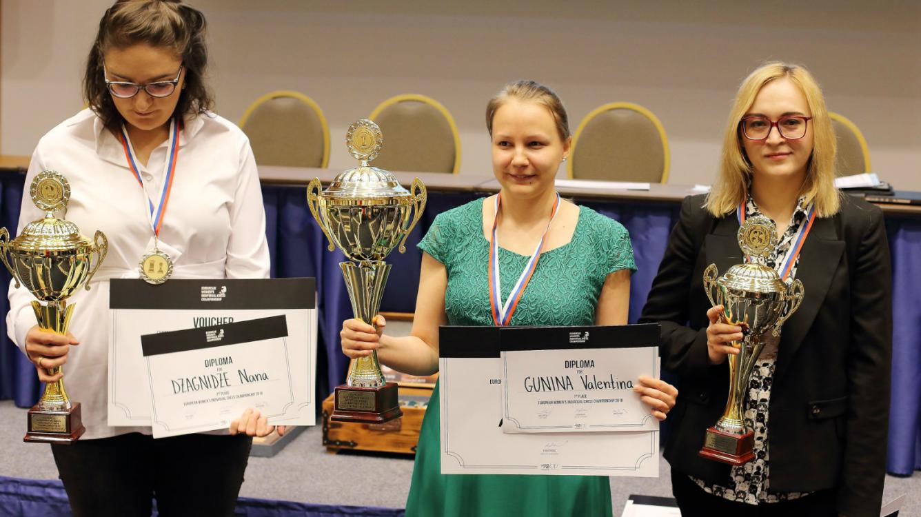 Gunina Wins European Women's Championship