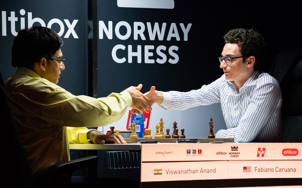 Caruana, Nakamura Win In Norway Chess Round 8