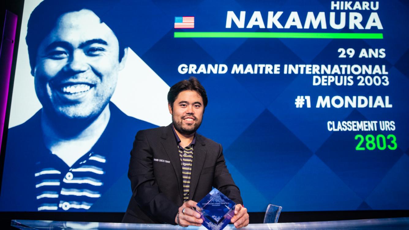 Nakamura Wins Paris Grand Chess Tour