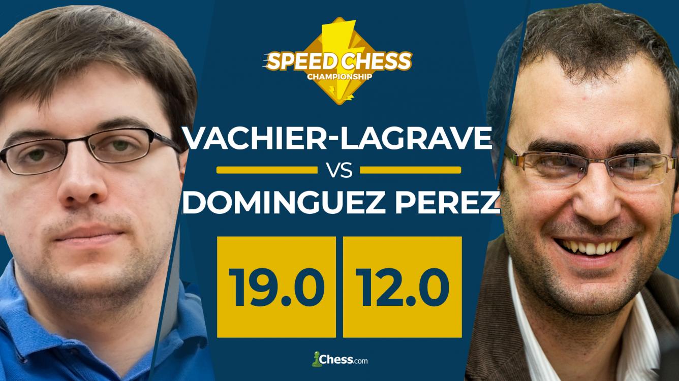 La bestia del bala MVL vence a Domínguez en el Speed Chess