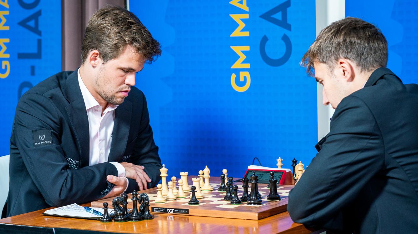 Carlsen Wins 'Throwback' Game To Join Sinquefield Leaders