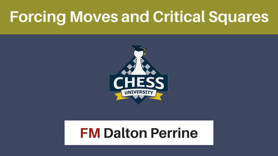 Forcing Moves and Critical Squares