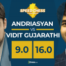 Vidit Lightning Fast In Bullet, Beats Andriasyan In Speed Chess