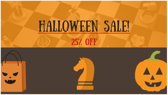 Chess University Halloween Sale - Save 25% On Select Courses Today!